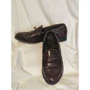 Vintage Hanover Masterflex Signature Oxford Loafers Slip On Men Sz 10, Merlot